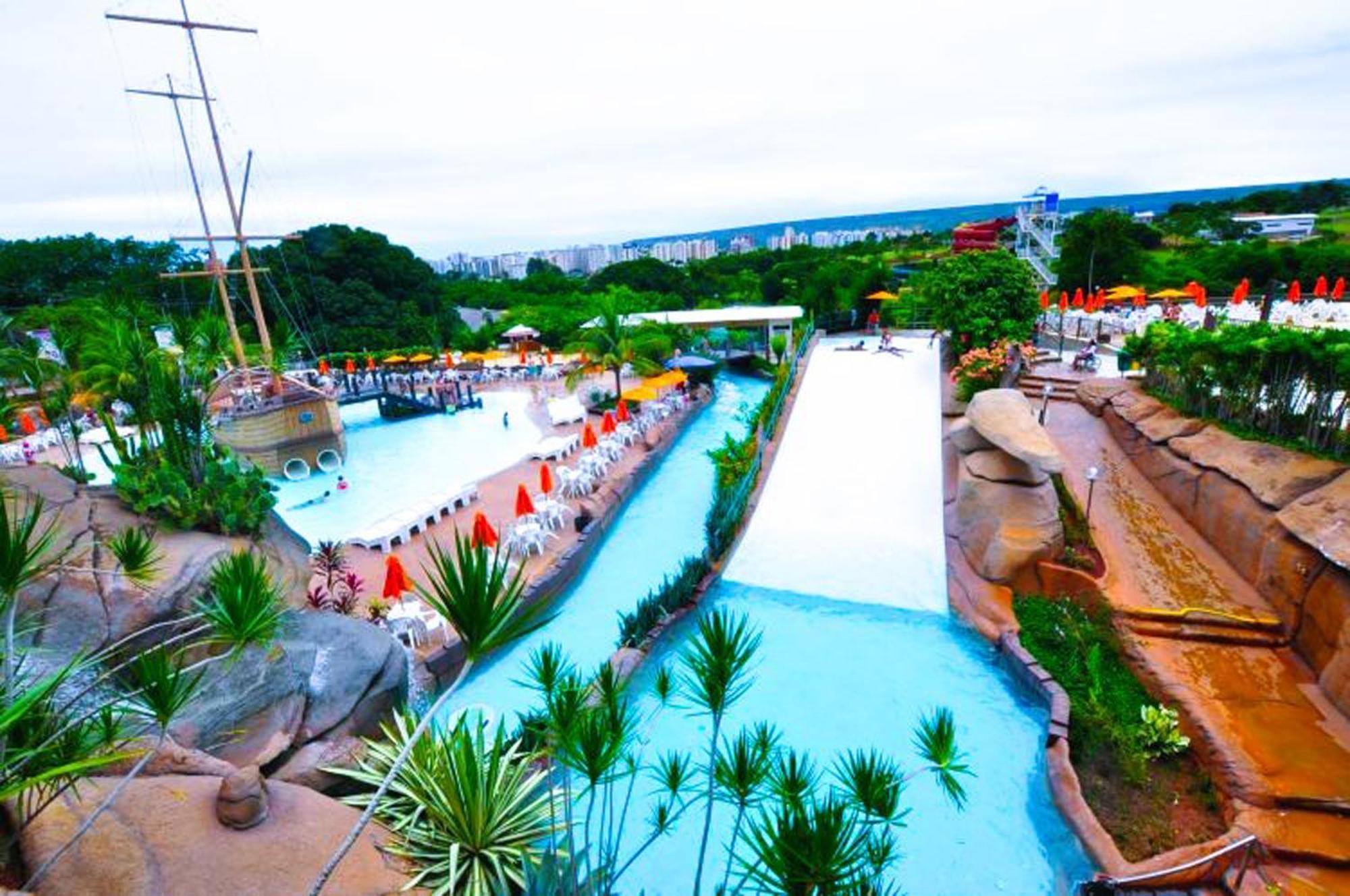 Lacqua Diroma Oficial - Diroma Acqua Park Incluido - Com Roupa De Cama E Banho Caldas Novas Εξωτερικό φωτογραφία