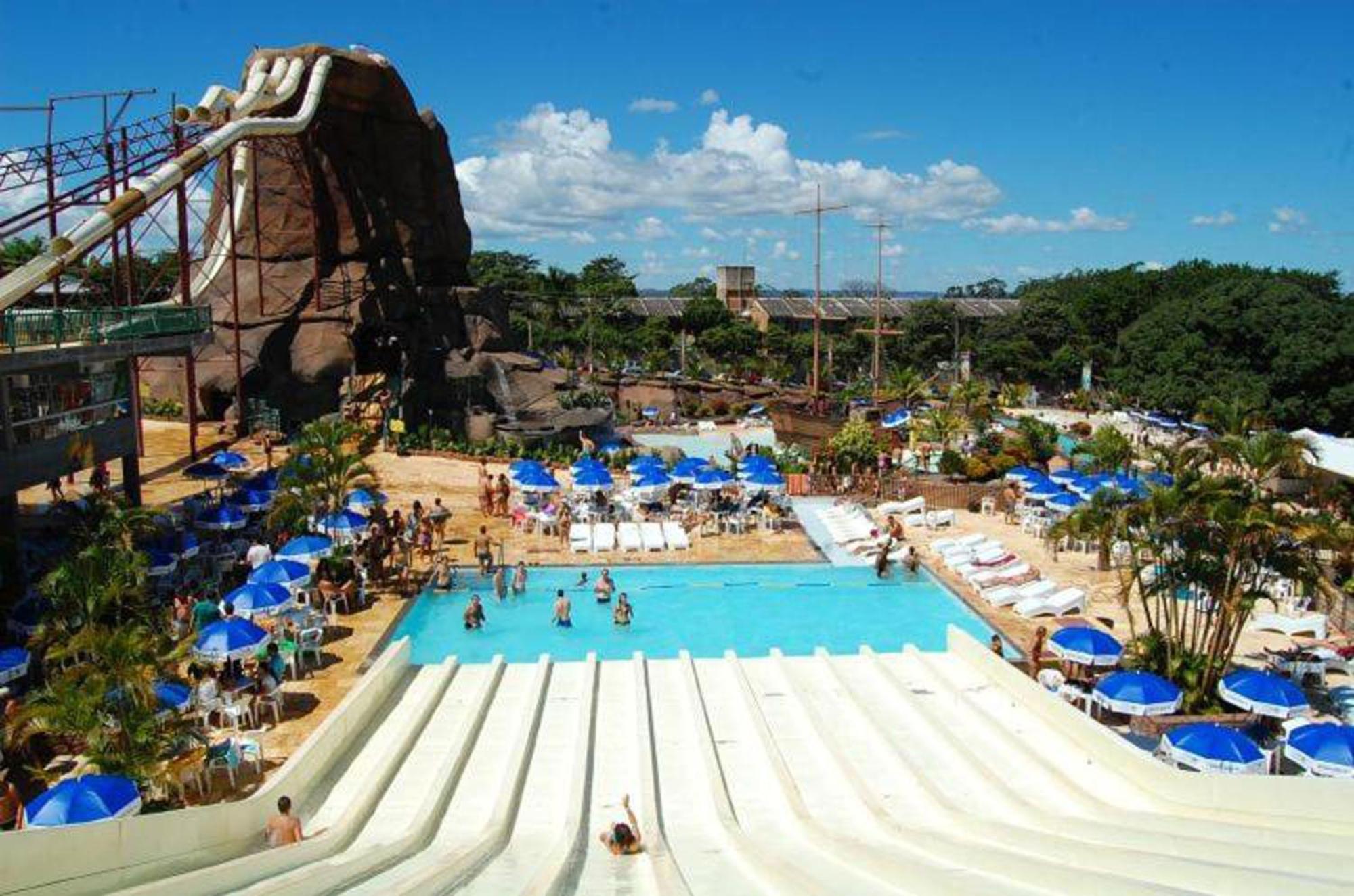 Lacqua Diroma Oficial - Diroma Acqua Park Incluido - Com Roupa De Cama E Banho Caldas Novas Εξωτερικό φωτογραφία