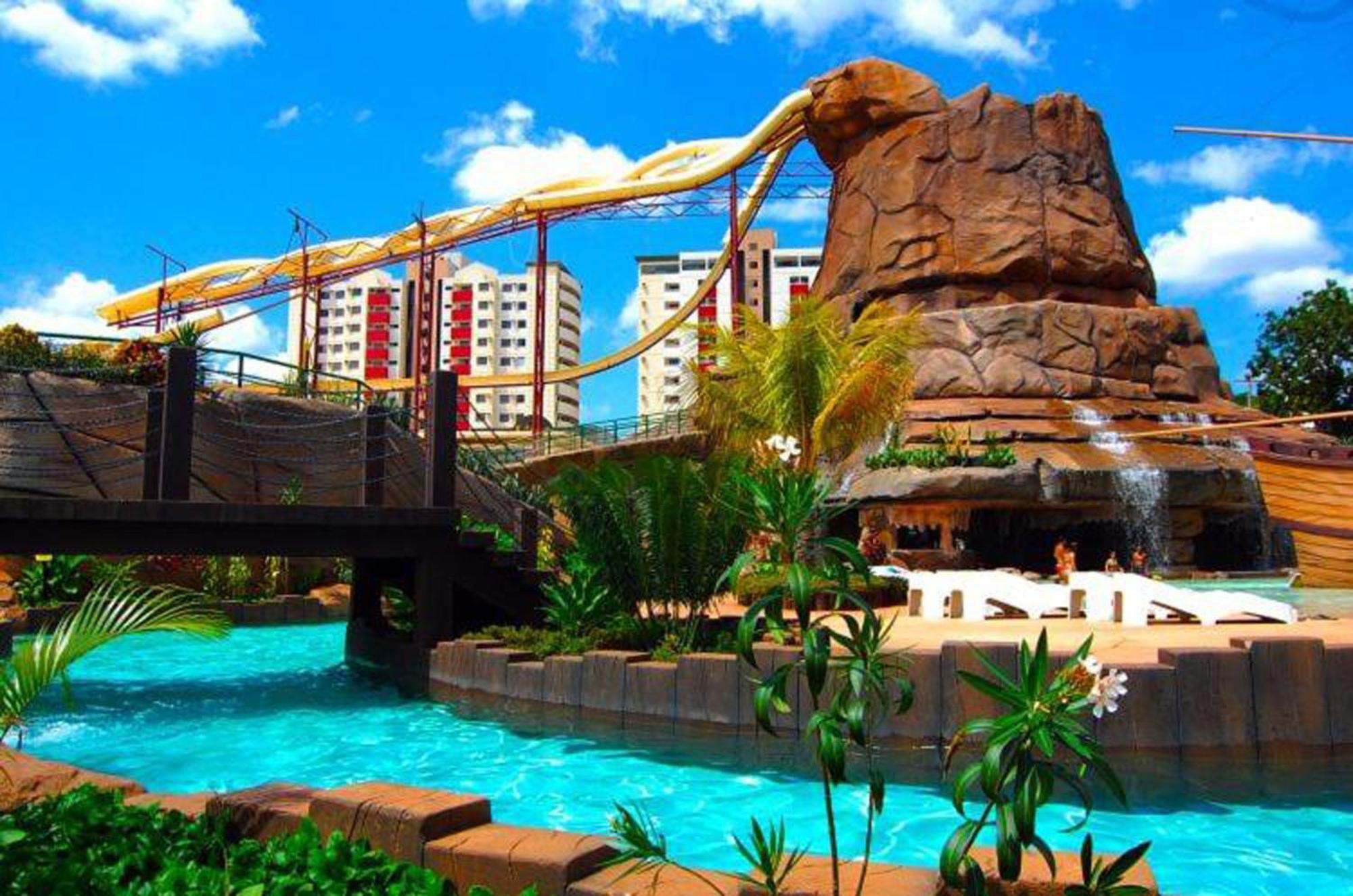 Lacqua Diroma Oficial - Diroma Acqua Park Incluido - Com Roupa De Cama E Banho Caldas Novas Εξωτερικό φωτογραφία