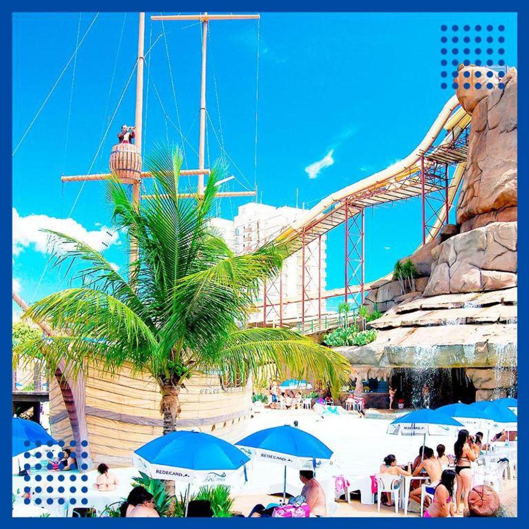 Lacqua Diroma Oficial - Diroma Acqua Park Incluido - Com Roupa De Cama E Banho Caldas Novas Εξωτερικό φωτογραφία